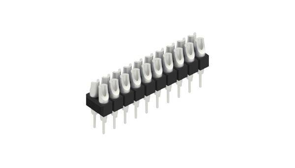 Fischer Elektronik Stiftleiste (Präzision) Anzahl Reihen: 2 10041419 10St.