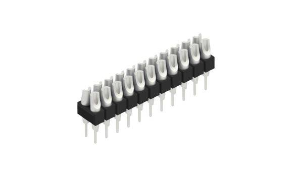 Fischer Elektronik Stiftleiste (Präzision) Anzahl Reihen: 2 10041421 10St.