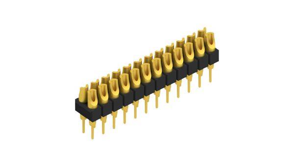 Fischer Elektronik Stiftleiste (Präzision) Anzahl Reihen: 2 10041422 10St.