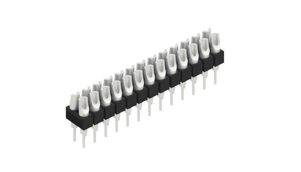 Fischer Elektronik Stiftleiste (Präzision) Anzahl Reihen: 2 10041425 10St.