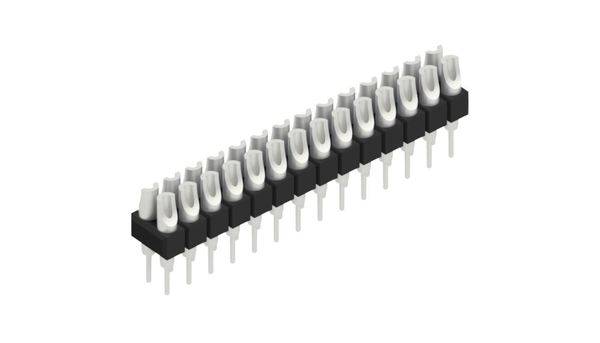 Fischer Elektronik Stiftleiste (Präzision) Anzahl Reihen: 2 10041427 10St.