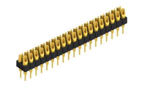 Fischer Elektronik Stiftleiste (Präzision) Anzahl Reihen: 2 10041436 10St.
