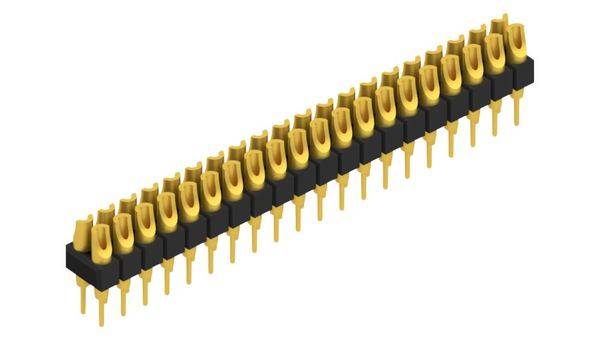 Fischer Elektronik Stiftleiste (Präzision) Anzahl Reihen: 2 10041438 10St.