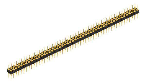 Fischer Elektronik Stiftleiste (Präzision) Anzahl Reihen: 2 10041506 10St.