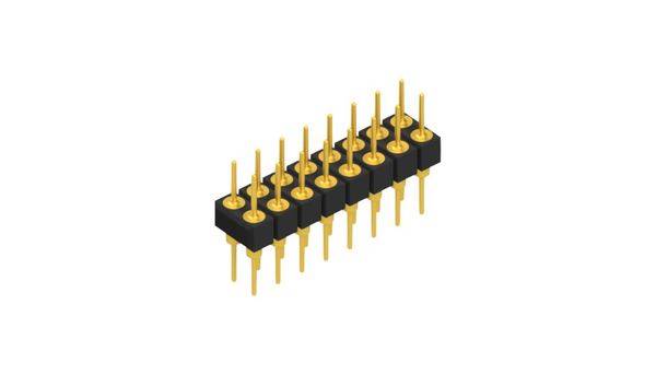 Fischer Elektronik Stiftleiste (Präzision) Anzahl Reihen: 2 10041514 10St.