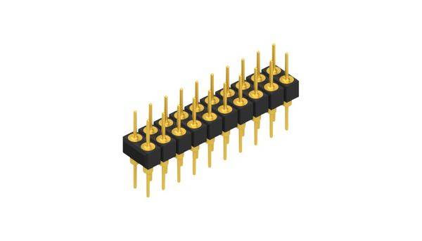 Fischer Elektronik Stiftleiste (Präzision) Anzahl Reihen: 2 10041518 10St.