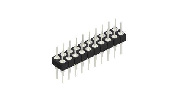 Fischer Elektronik Stiftleiste (Präzision) Anzahl Reihen: 2 10041519 10St.