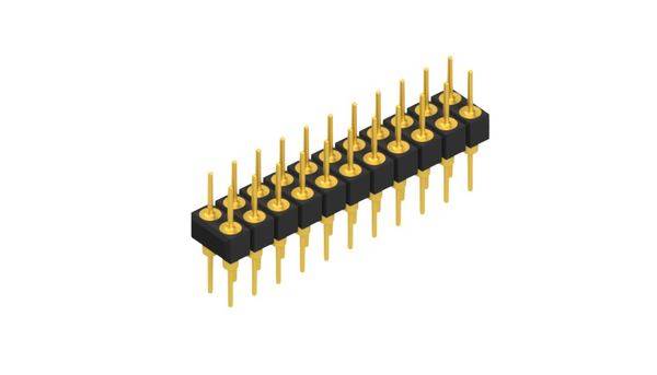 Fischer Elektronik Stiftleiste (Präzision) Anzahl Reihen: 2 10041520 10St.