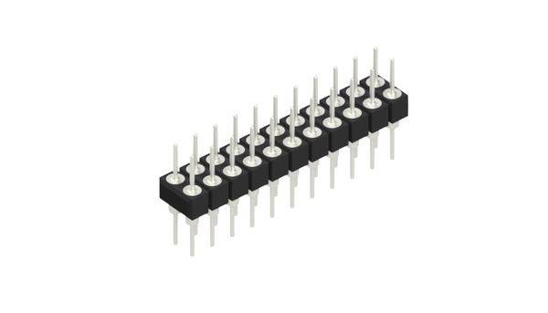 Fischer Elektronik Stiftleiste (Präzision) Anzahl Reihen: 2 10041521 10St.