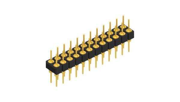 Fischer Elektronik Stiftleiste (Präzision) Anzahl Reihen: 2 10041522 10St.