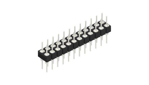 Fischer Elektronik Stiftleiste (Präzision) Anzahl Reihen: 2 10041523 10St.