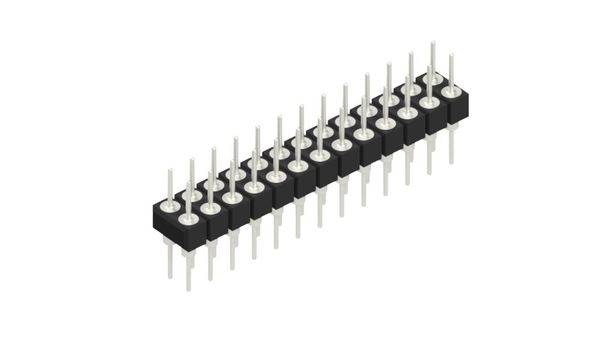 Fischer Elektronik Stiftleiste (Präzision) Anzahl Reihen: 2 10041525 10St.