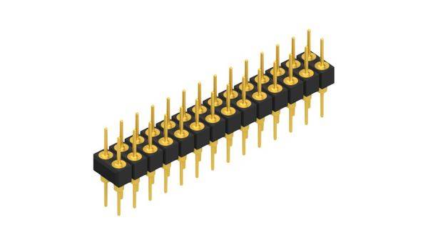 Fischer Elektronik Stiftleiste (Präzision) Anzahl Reihen: 2 10041526 10St.