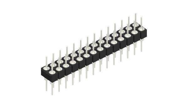 Fischer Elektronik Stiftleiste (Präzision) Anzahl Reihen: 2 10041527 10St.