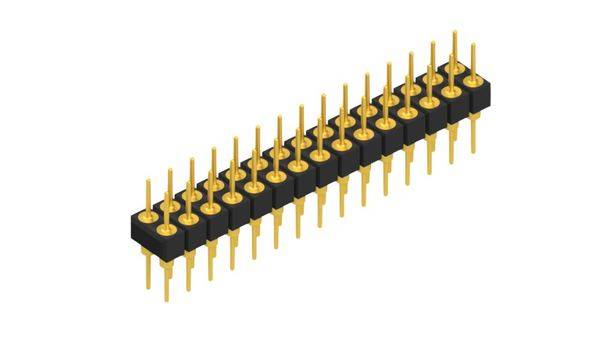 Fischer Elektronik Stiftleiste (Präzision) Anzahl Reihen: 2 10041528 10St.