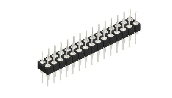 Fischer Elektronik Stiftleiste (Präzision) Anzahl Reihen: 2 10041529 10St.
