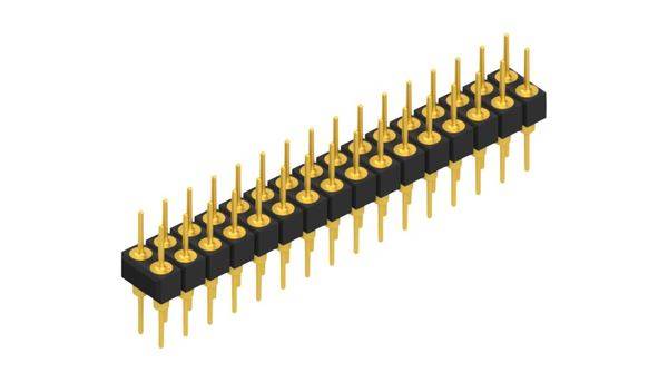 Fischer Elektronik Stiftleiste (Präzision) Anzahl Reihen: 2 10041530 10St.