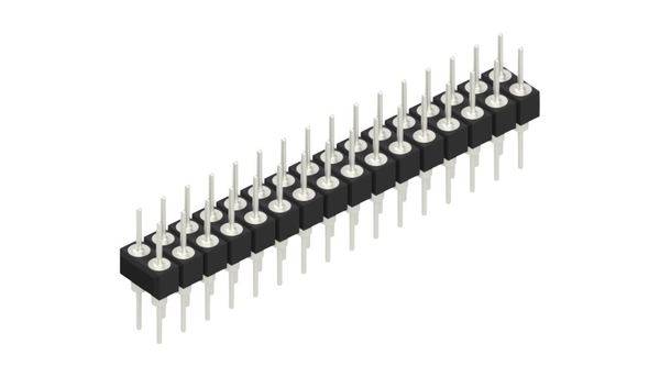 Fischer Elektronik Stiftleiste (Präzision) Anzahl Reihen: 2 10041531 10St.
