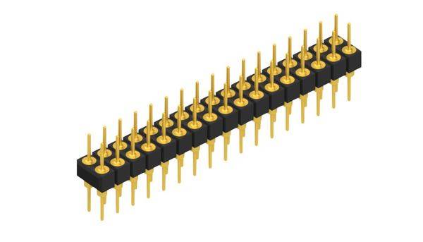 Fischer Elektronik Stiftleiste (Präzision) Anzahl Reihen: 2 10041532 10St.