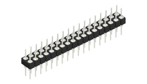 Fischer Elektronik Stiftleiste (Präzision) Anzahl Reihen: 2 10041535 10St.