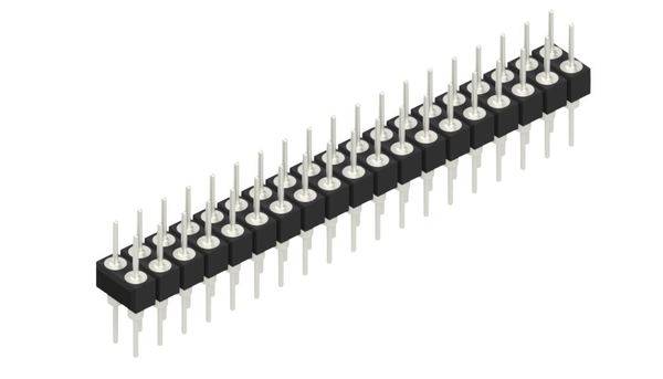 Fischer Elektronik Stiftleiste (Präzision) Anzahl Reihen: 2 10041537 10St.