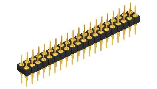 Fischer Elektronik Stiftleiste (Präzision) Anzahl Reihen: 2 10041538 10St.