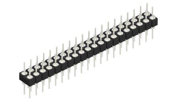 Fischer Elektronik Stiftleiste (Präzision) Anzahl Reihen: 2 10041539 10St.