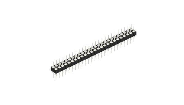 Fischer Elektronik Stiftleiste (Präzision) Anzahl Reihen: 2 10041549 10St.