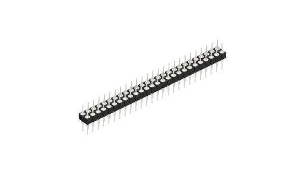 Fischer Elektronik Stiftleiste (Präzision) Anzahl Reihen: 2 10041551 10St.