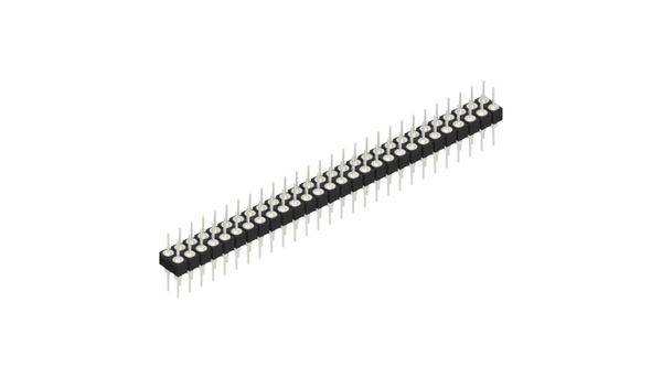 Fischer Elektronik Stiftleiste (Präzision) Anzahl Reihen: 2 10041555 10St.