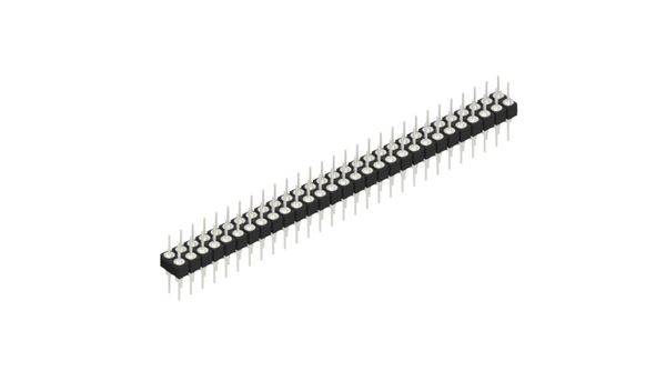 Fischer Elektronik Stiftleiste (Präzision) Anzahl Reihen: 2 10041557 10St.