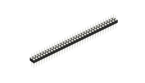 Fischer Elektronik Stiftleiste (Präzision) Anzahl Reihen: 2 10041565 10St.