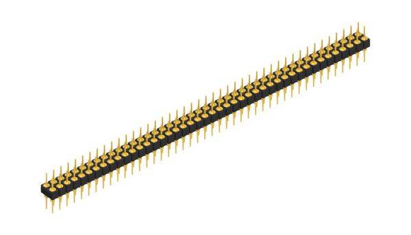 Fischer Elektronik Stiftleiste (Präzision) Anzahl Reihen: 2 10041586 10St.