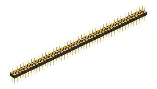 Fischer Elektronik Stiftleiste (Präzision) Anzahl Reihen: 2 10041594 10St.