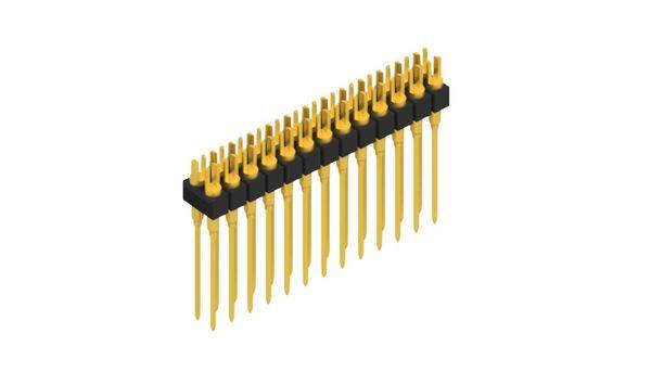 Fischer Elektronik Stiftleiste (Präzision) Anzahl Reihen: 2 10041724 10St.