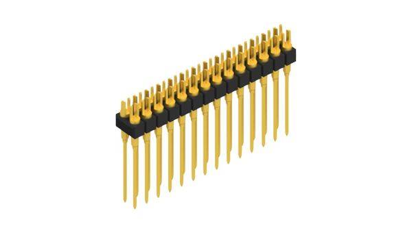 Fischer Elektronik Stiftleiste (Präzision) Anzahl Reihen: 2 10041726 10St.