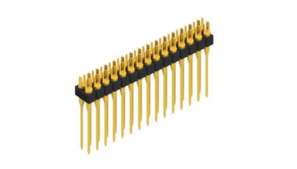 Fischer Elektronik Stiftleiste (Präzision) Anzahl Reihen: 2 10041728 10St.