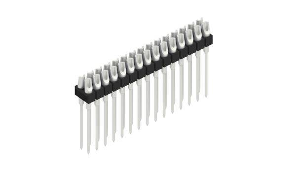 Fischer Elektronik Stiftleiste (Präzision) Anzahl Reihen: 2 10041867 10St.