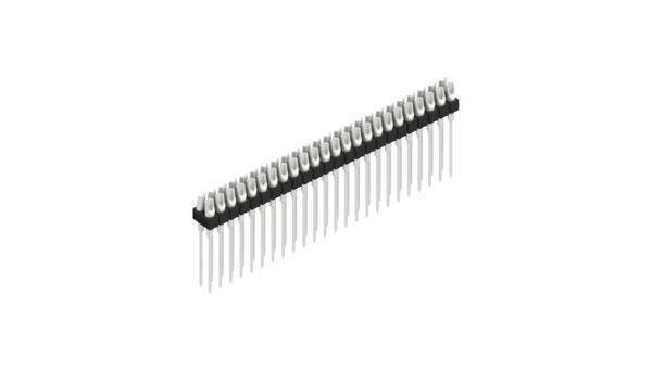 Fischer Elektronik Stiftleiste (Präzision) Anzahl Reihen: 2 10041876 10St.