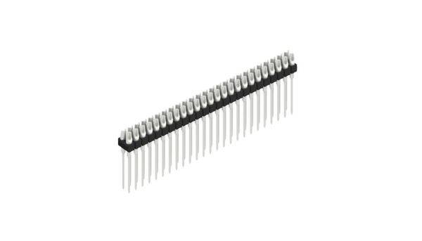 Fischer Elektronik Stiftleiste (Präzision) Anzahl Reihen: 2 10041877 10St.