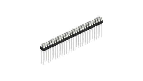 Fischer Elektronik Stiftleiste (Präzision) Anzahl Reihen: 2 10041878 10St.