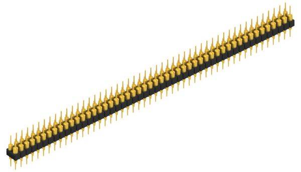 Fischer Elektronik Stiftleiste (Präzision) Anzahl Reihen: 2 10042241 10St.