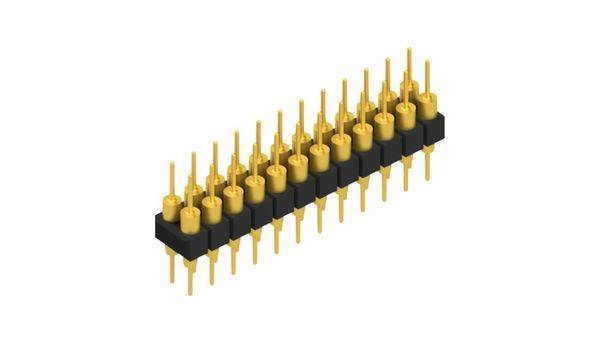 Fischer Elektronik Stiftleiste (Präzision) Anzahl Reihen: 2 10042282 10St.