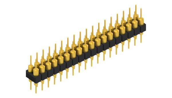 Fischer Elektronik Stiftleiste (Präzision) Anzahl Reihen: 2 10042312 10St.