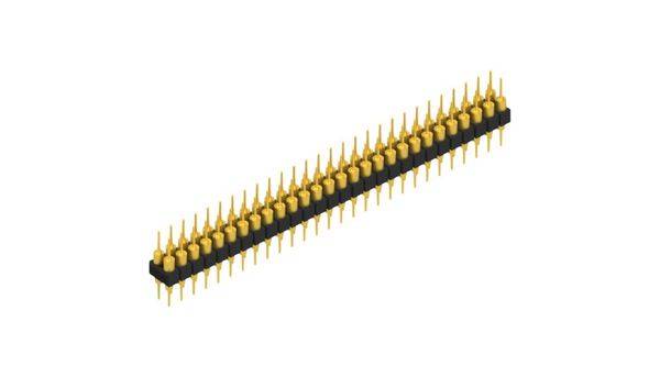 Fischer Elektronik Stiftleiste (Präzision) Anzahl Reihen: 2 10042362 10St.
