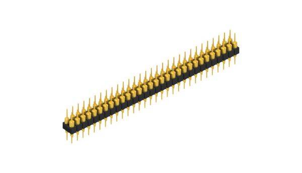 Fischer Elektronik Stiftleiste (Präzision) Anzahl Reihen: 2 10042372 10St.