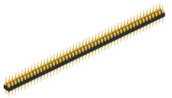 Fischer Elektronik Stiftleiste (Präzision) Anzahl Reihen: 2 10042468 10St.