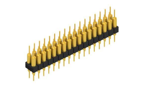 Fischer Elektronik Stiftleiste (Präzision) Anzahl Reihen: 2 10042308 10St.