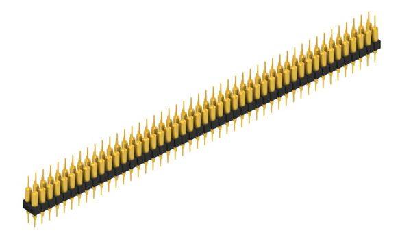 Fischer Elektronik Stiftleiste (Präzision) Anzahl Reihen: 2 10042460 10St.