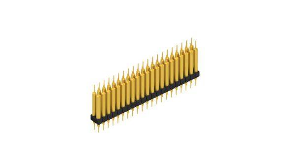 Fischer Elektronik Stiftleiste (Präzision) Anzahl Reihen: 2 10042329 10St.